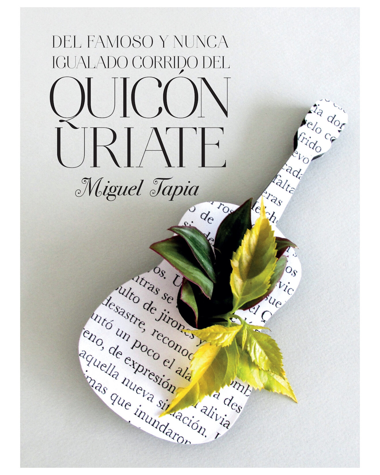 Foto 2 pulgar | Libro ''del Famoso Y Nunca Igualado Corrido Del Quicón Uriate''