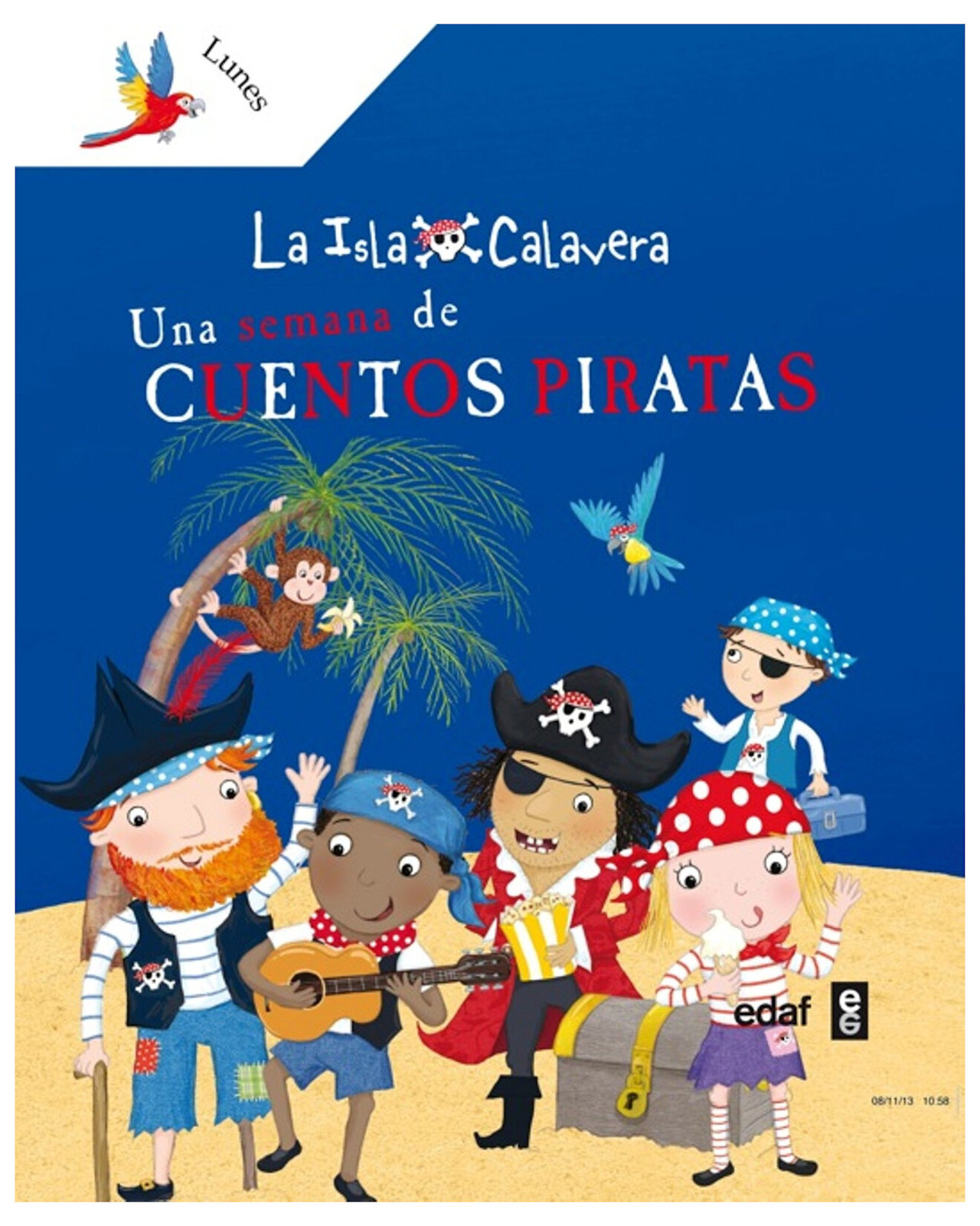Foto 1 | Libro ''una Semana De Cuentos Piratas''