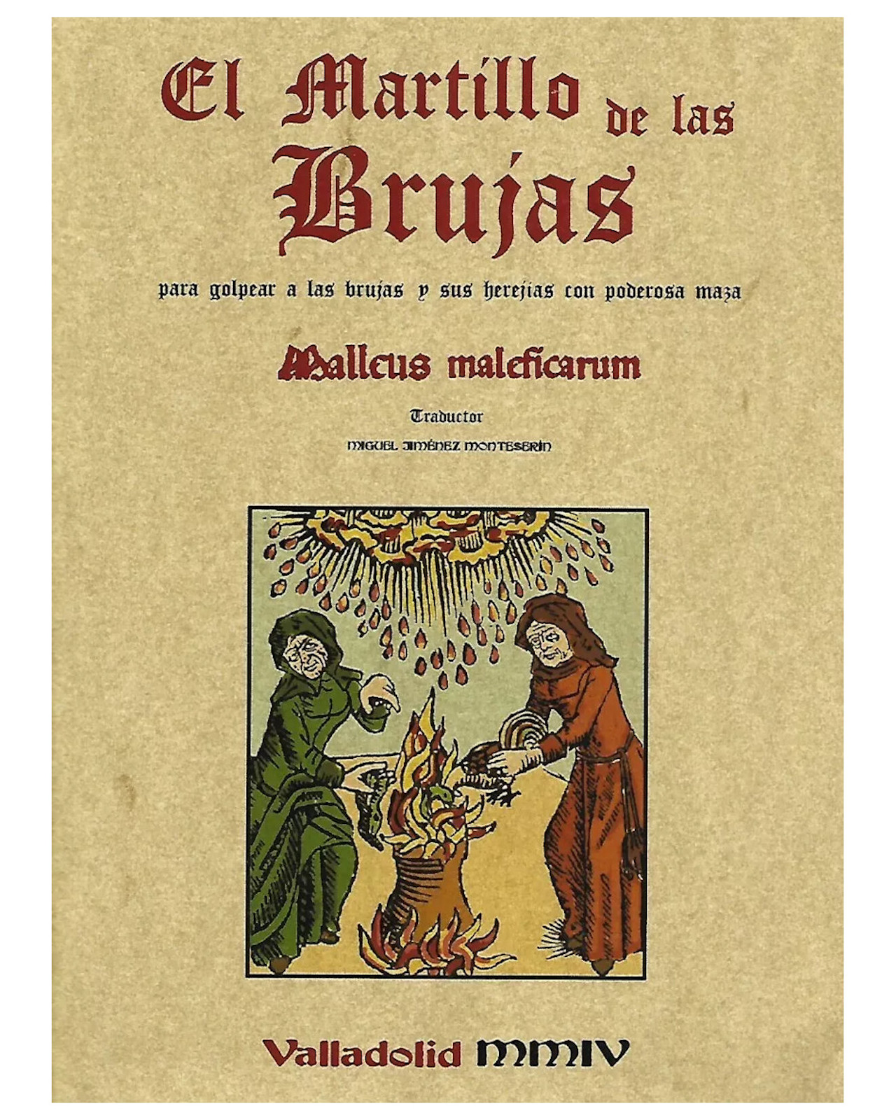Libro ''el Martillo De Las Brujas''