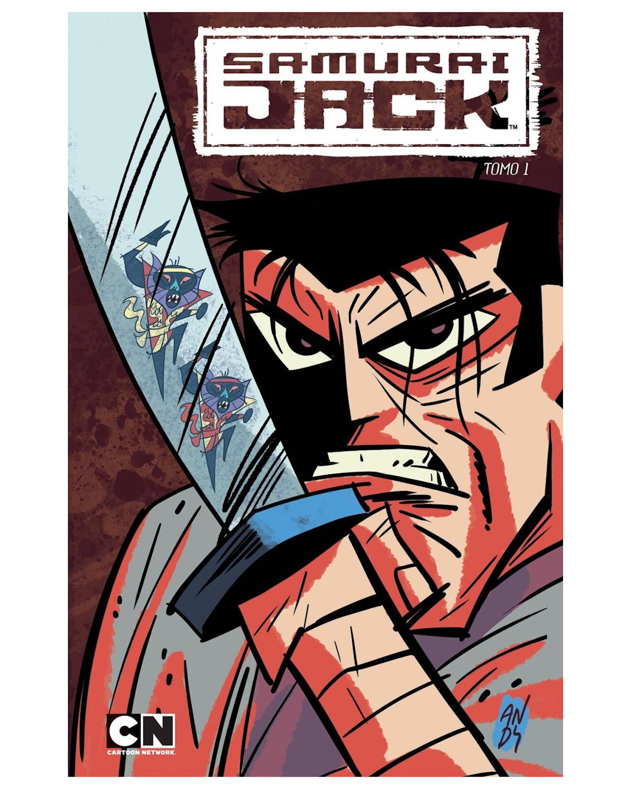 Libro ''samurai Jack 1d''