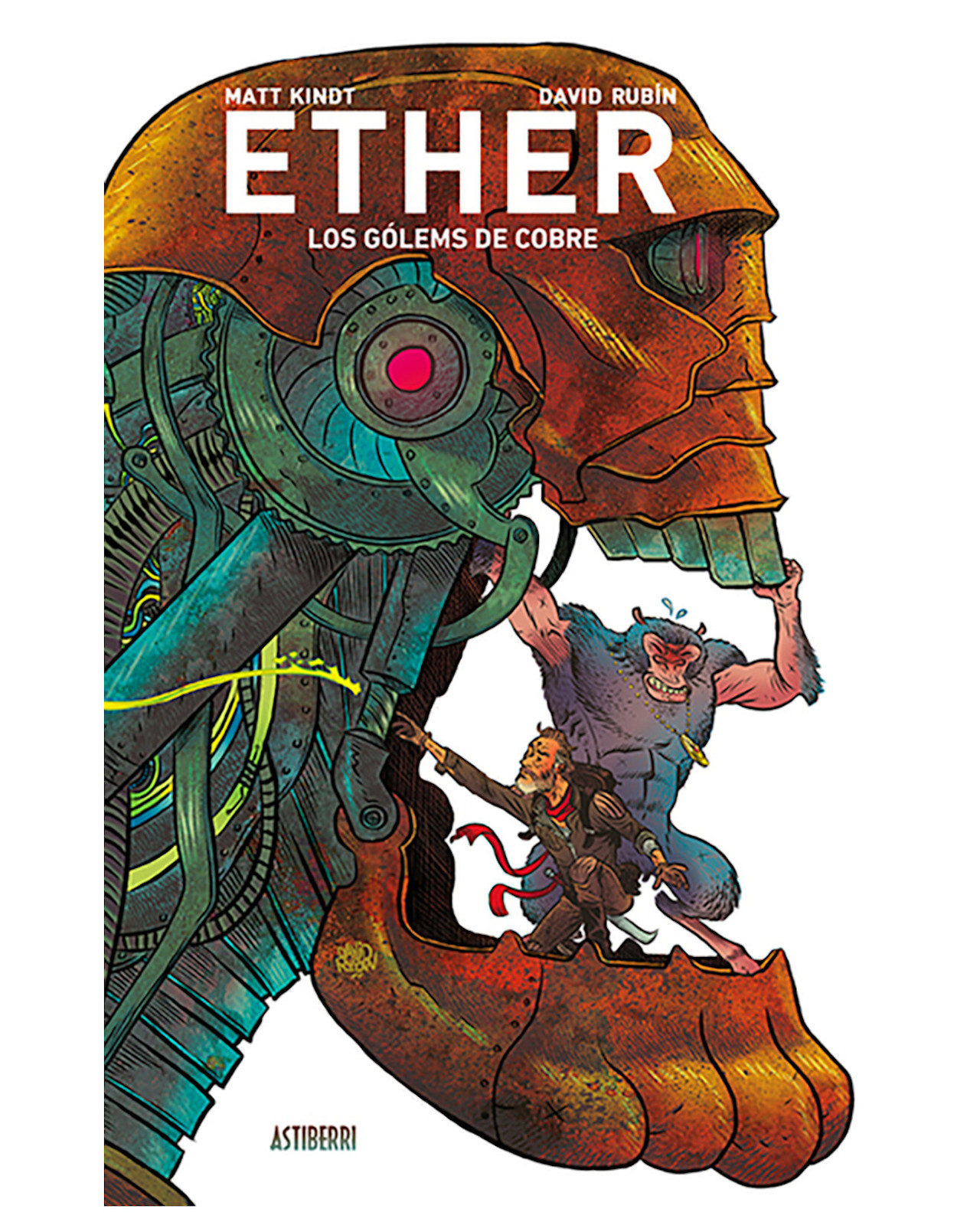 Foto 2 pulgar | Libro ''ether 02. Los Gólems De Cobre''