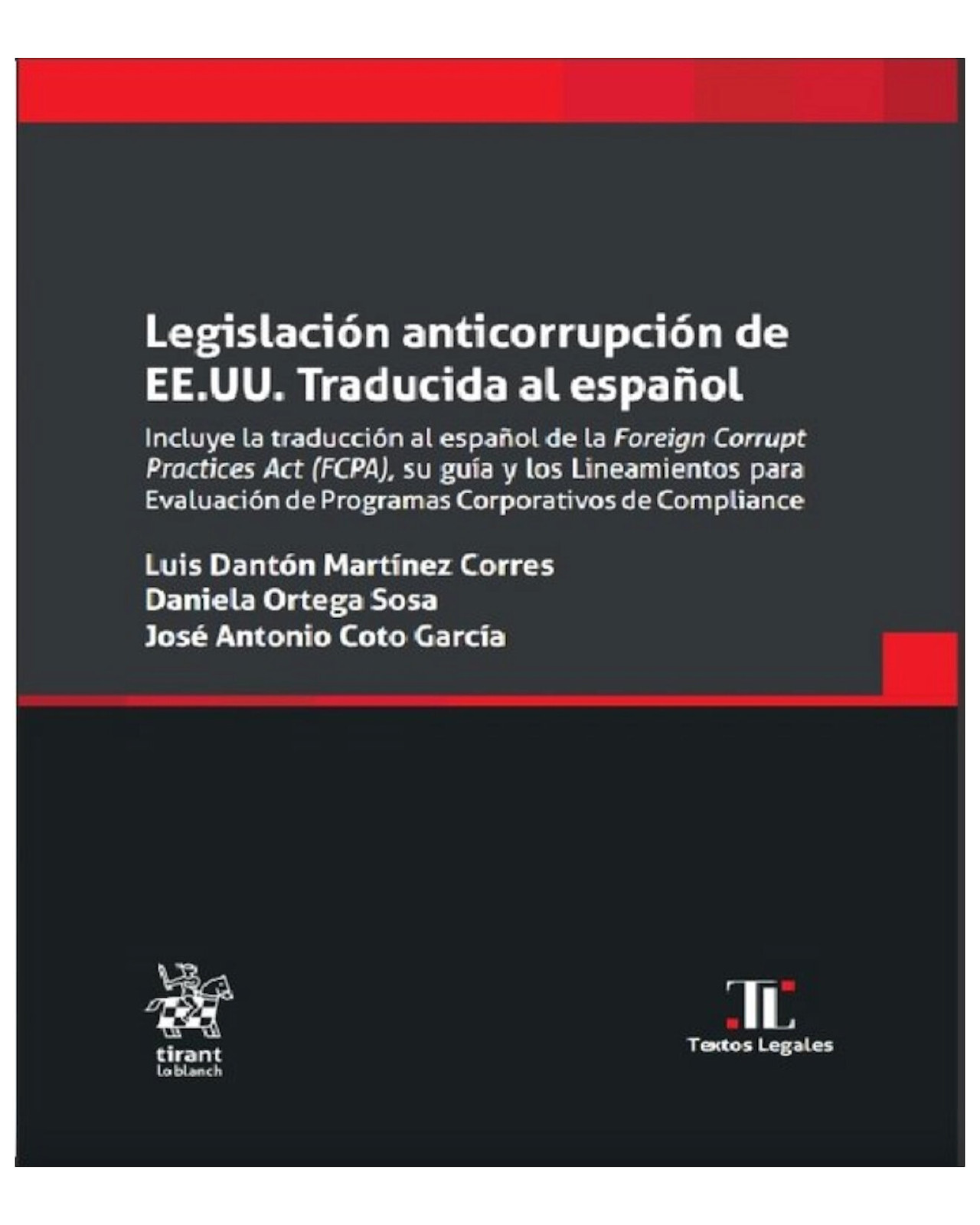 Foto 1 | Libro ''Legislación Anticorrupción de EE.UU. Traducida al Español''