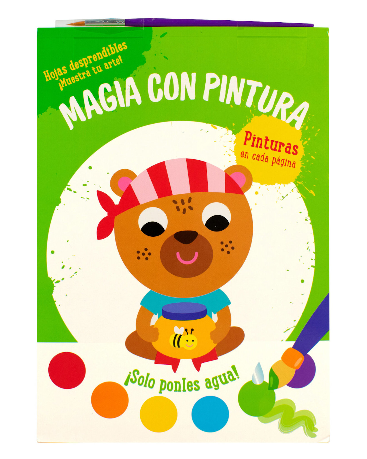 Libro ''magia Con Pintura Oso''