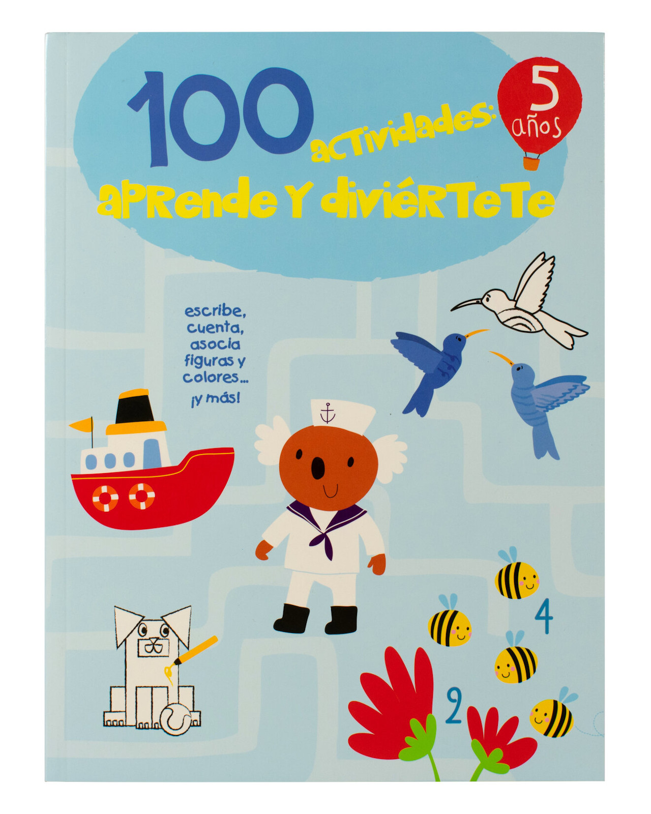 Foto 2 pulgar | Libro ''100 Actividades Aprende Y Diviertete 5 Años''