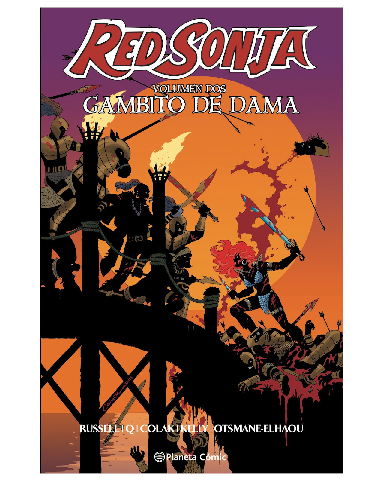 Libro ''red Sonja Nº 02 Mark Russell ''