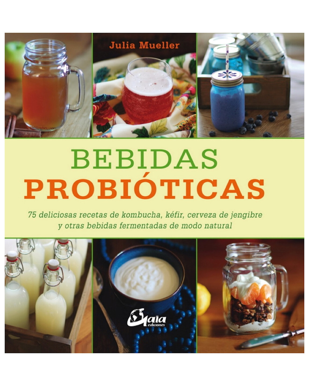 Foto 2 pulgar | Libro ''bebidas Probióticas.''