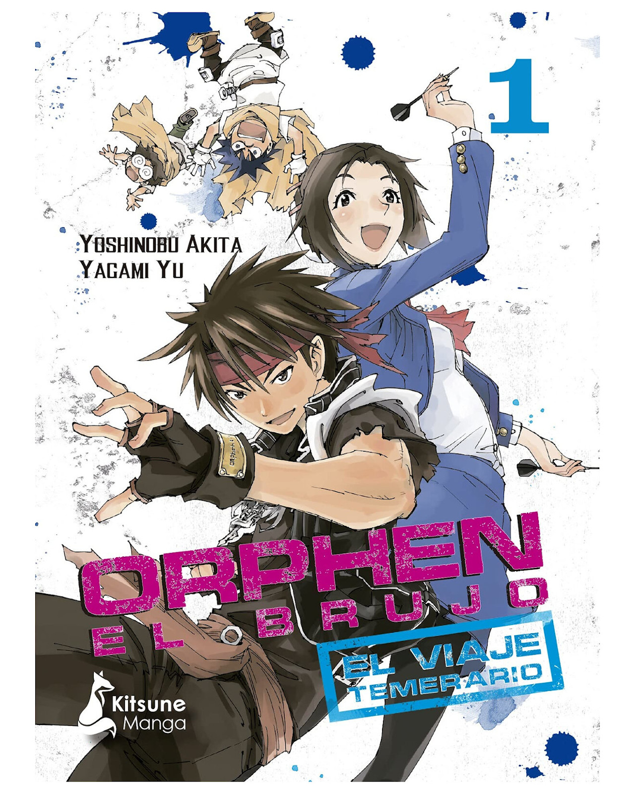 Libro ''orphen El Brujo: El Principio Del Viaje 1''