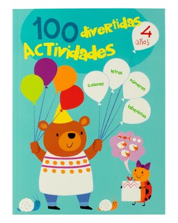Foto 1 | Libro ''100 Divertidas Actividades 4 Años''