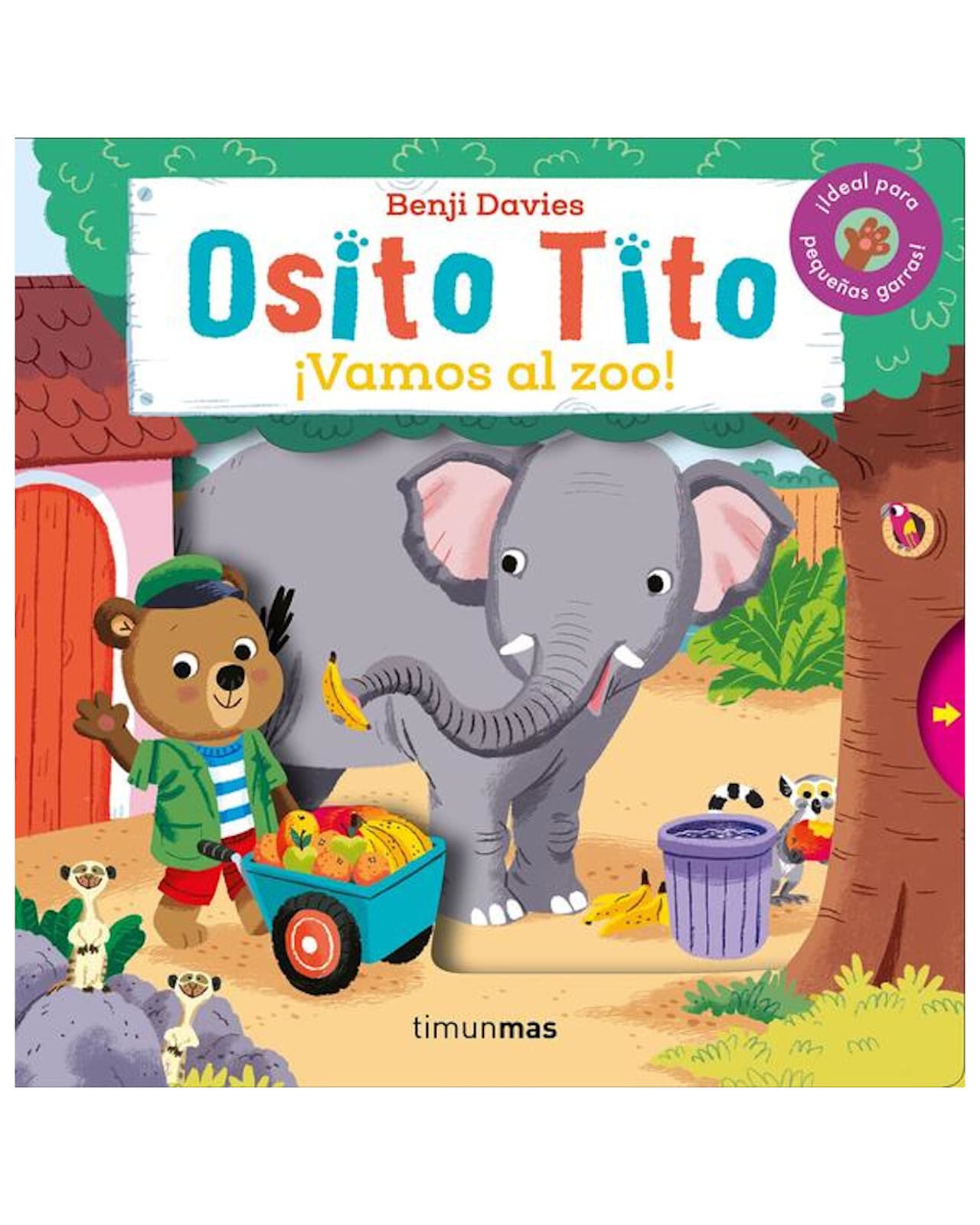 Libro ''osito Tito. ¡vamos Al Zoo!'' $318