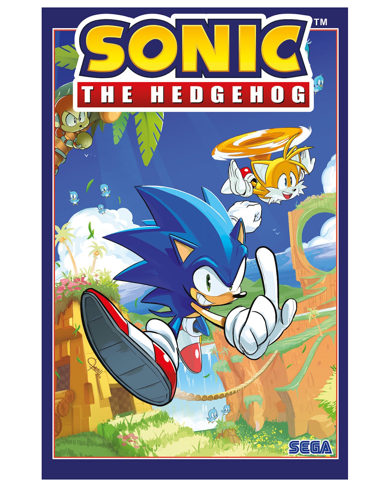 Libro ''sonic The Hedgehog 1a'' $399