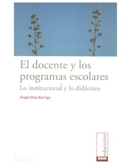 Foto 1 | Libro ''el Docente Y Los Programas Escolares''