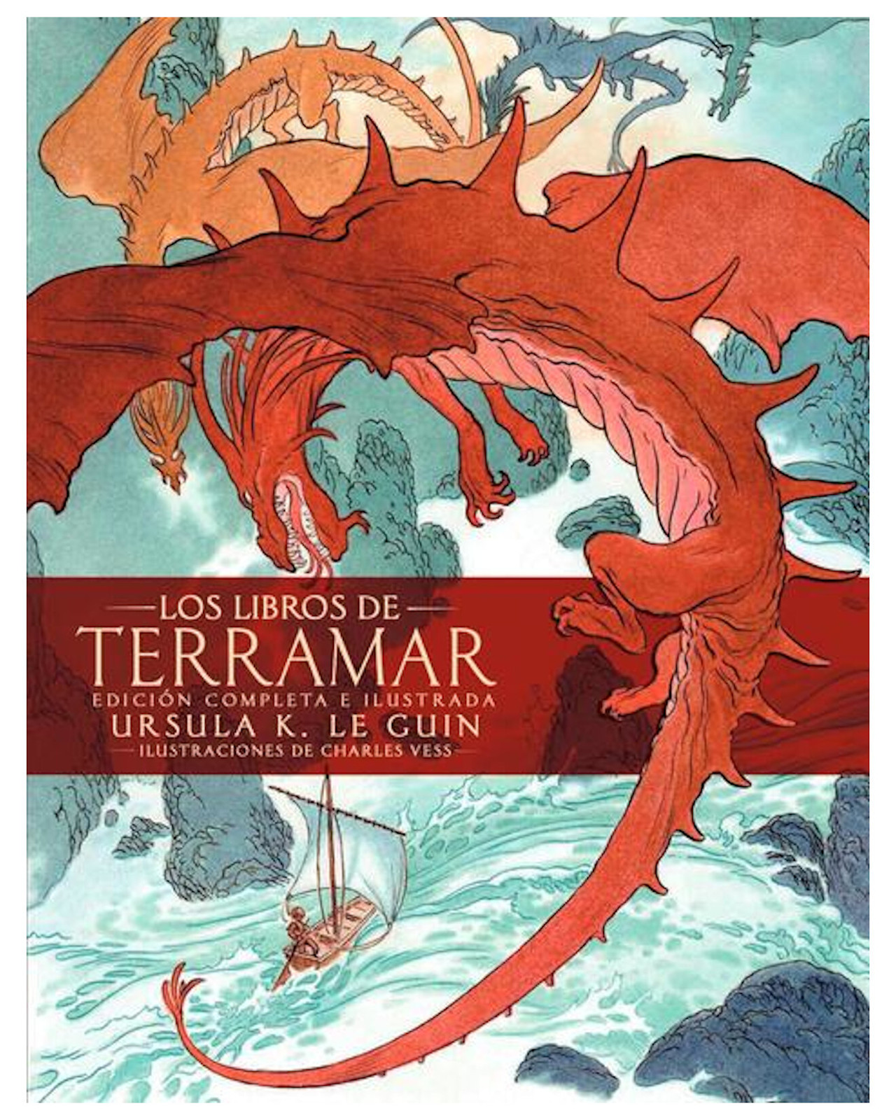 Libro ''Los Libros De Terramar. Edición Completa Ilustrada''