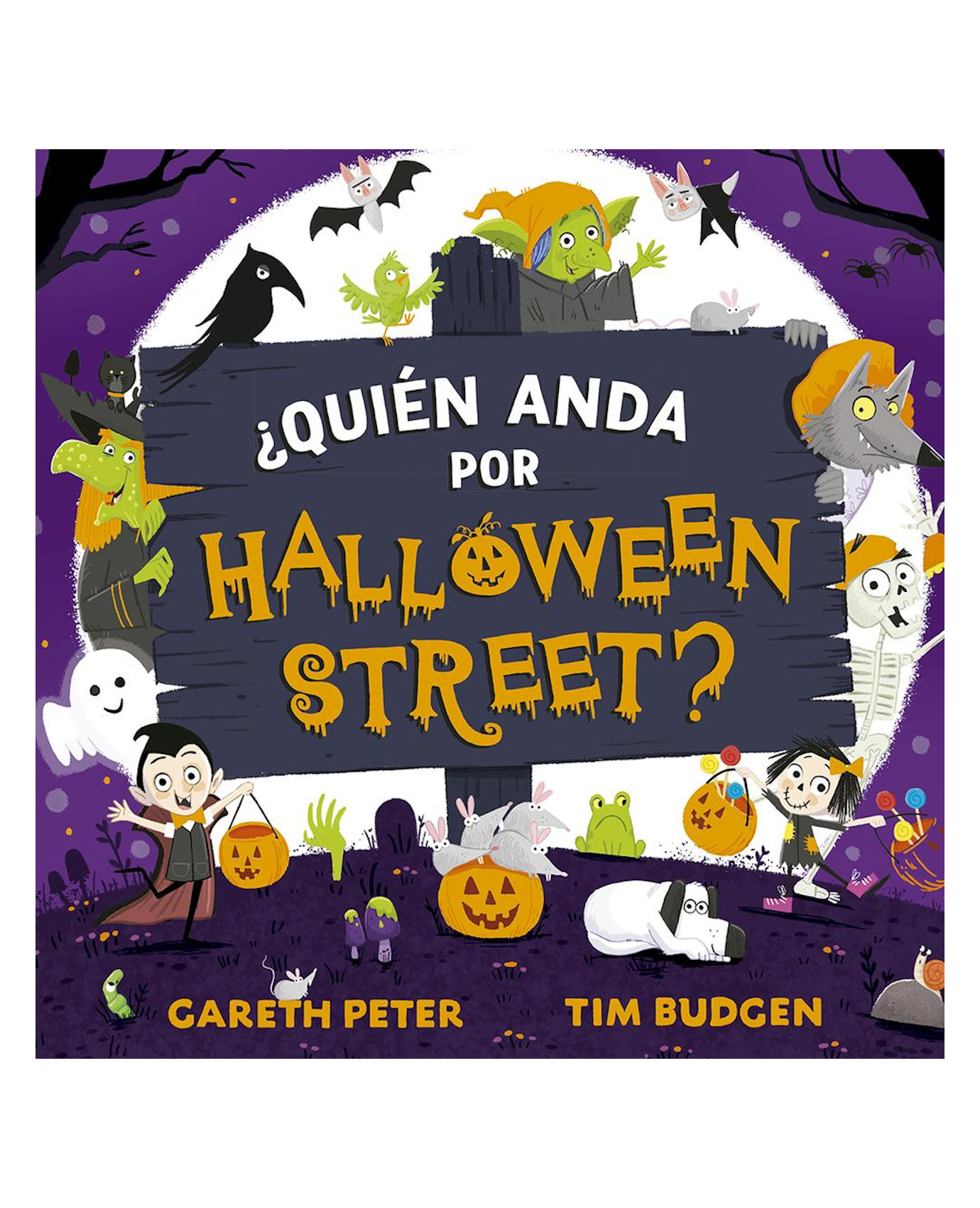 Libro ¿Quién Anda por Halloween Street?