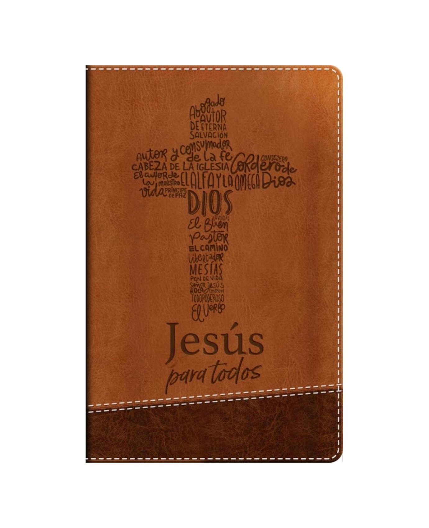 Foto 1 | Libro Jesús para Todos/biblia Promesas/Marrón