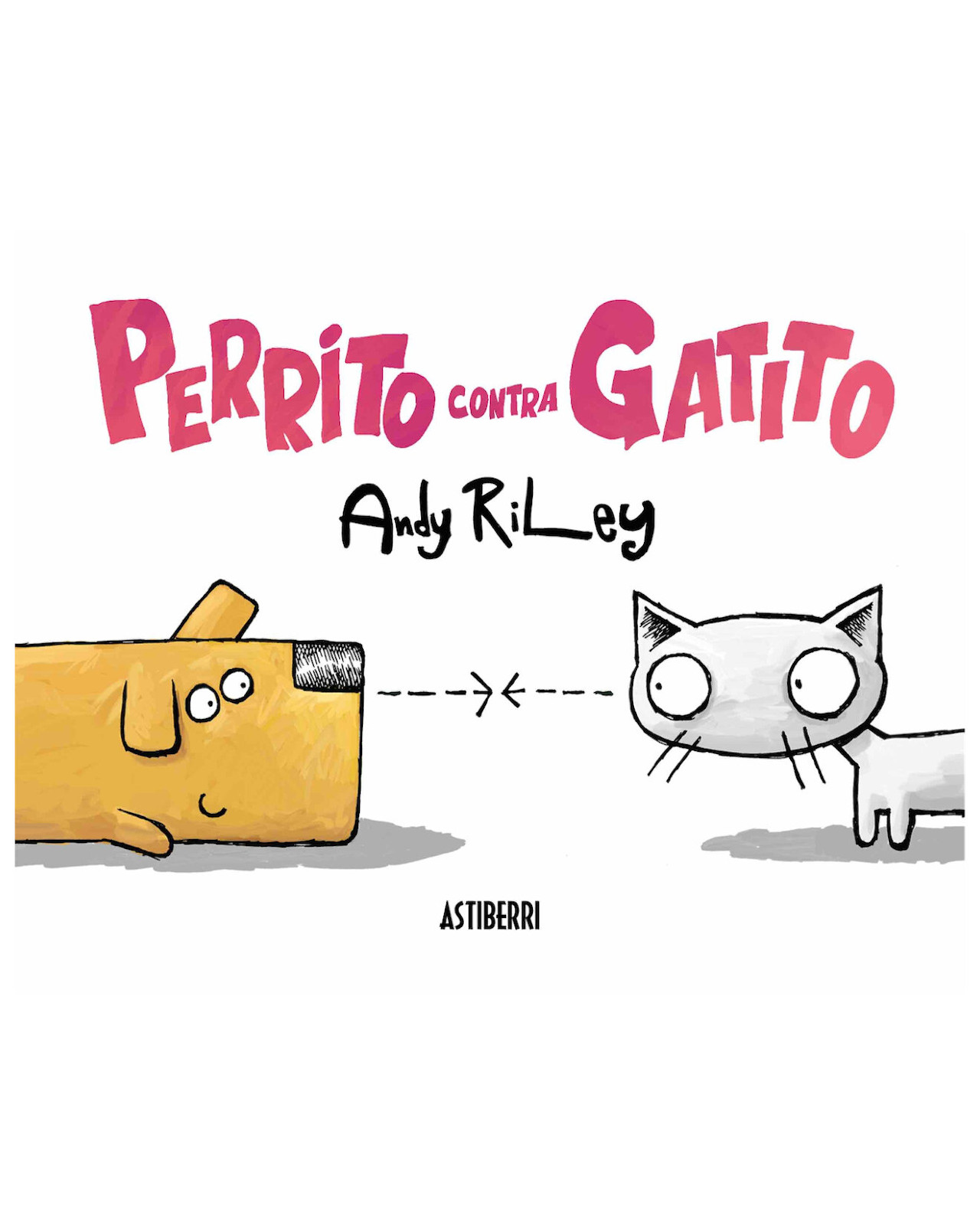Foto 1 | Libro ''Perrito contra Gatito Astiberri Andy Riley