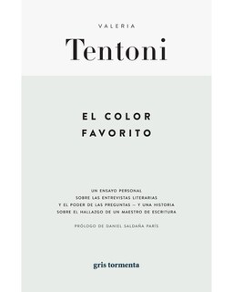 Foto 1 | Libro El Color Favorito Editorial Gris Tormenta Autor Valeria Tentoni