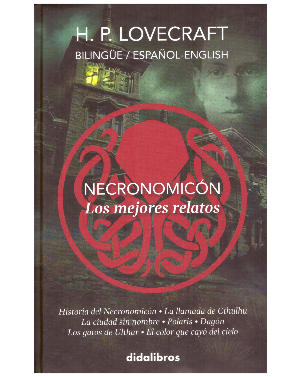 Foto 2 pulgar | Libro Necronomicón Bilingüe - Didalibros - H.p. Lovecraft
