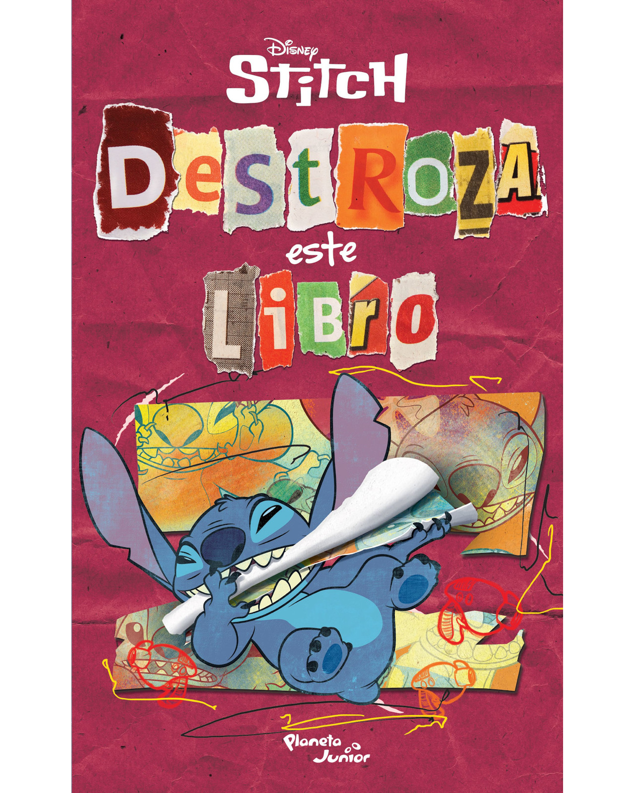 Foto 2 pulgar | Libro Stitch Destroza Este Libro Planeta Infantil Disney