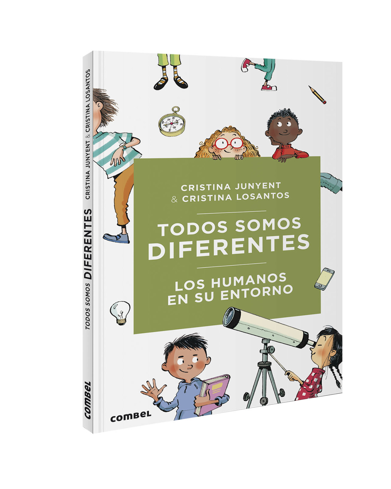 Foto 2 pulgar | Libro Todos Somos Diferentes. Los Humanos en su Entorno Editorial Combel Autor Cristina Junyent