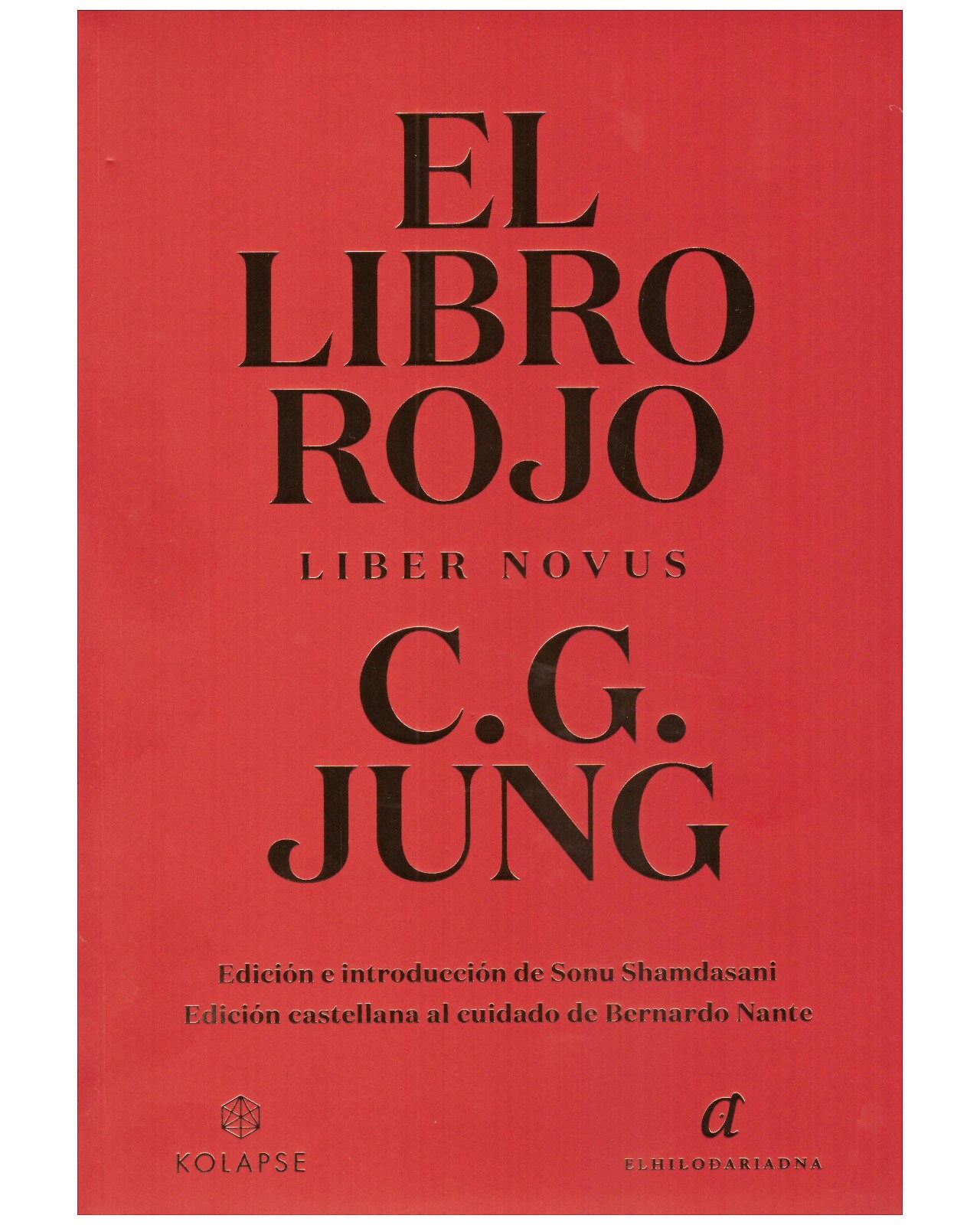 Libro El Libro Rojo Editorial El Hilo de Ariadna Autor Jung Carl Gustav $1,550