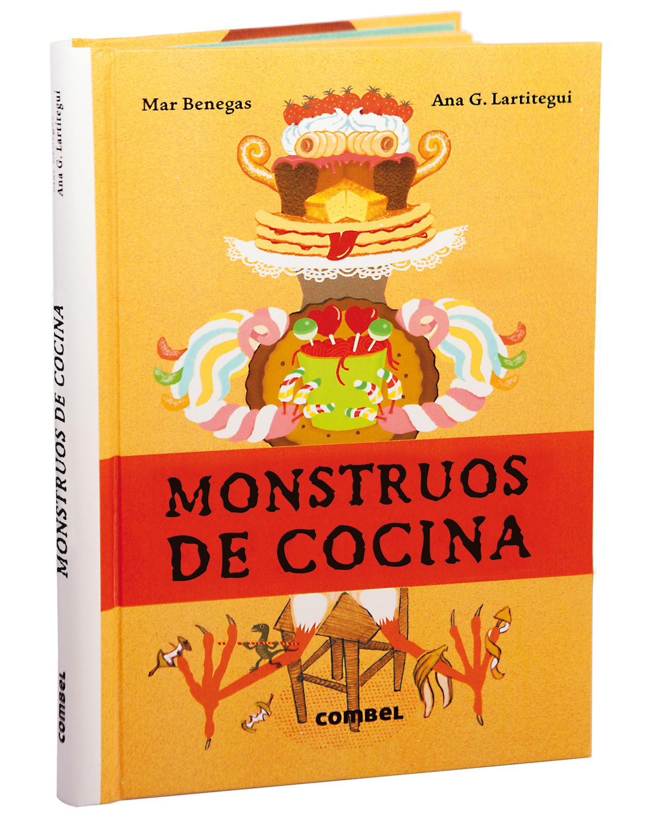 Foto 2 pulgar | Libro Monstruos De Cocina Editorial Combel Autor Mar Benegas y Ana G. Lartitegui