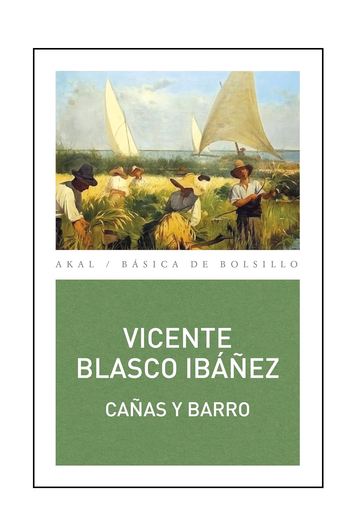 Libro Cañas Y Barro - Akal - Blasco Ibáñez, Vicente