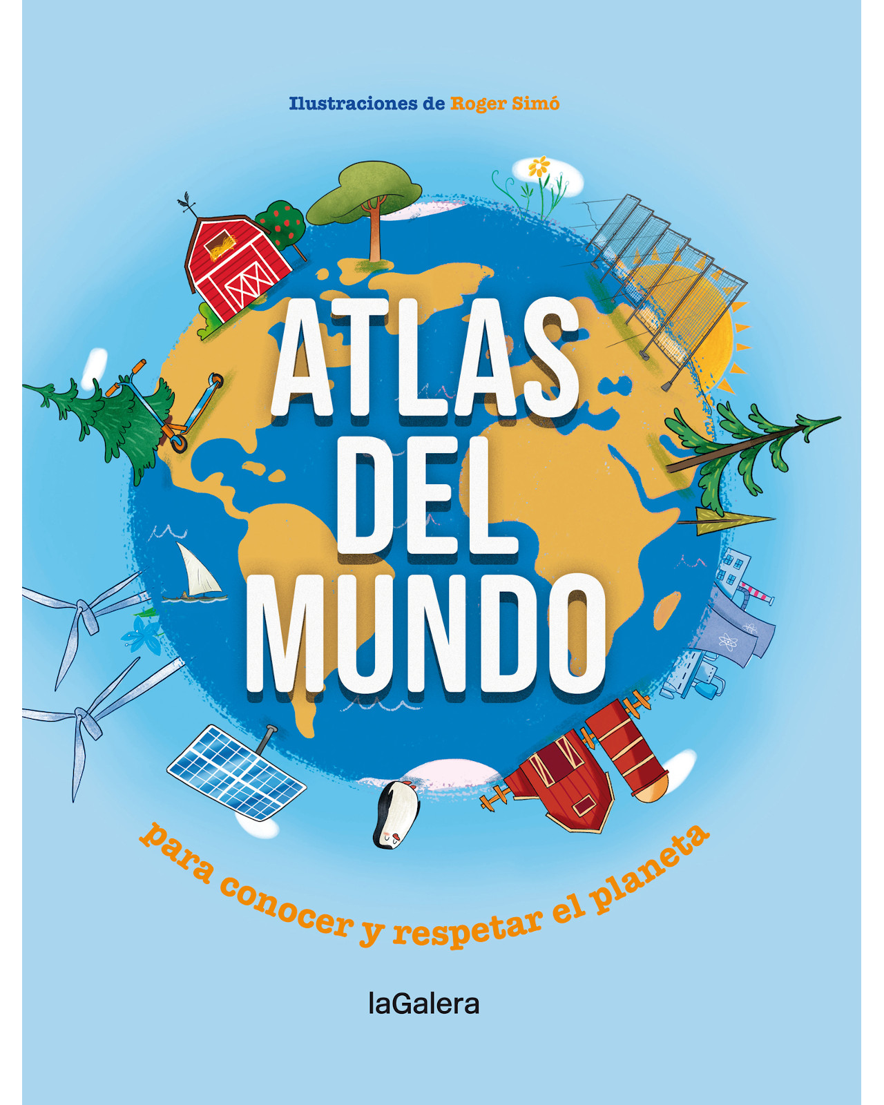 Libro Atlas del Mundo La Galera Somnins/simó Roger