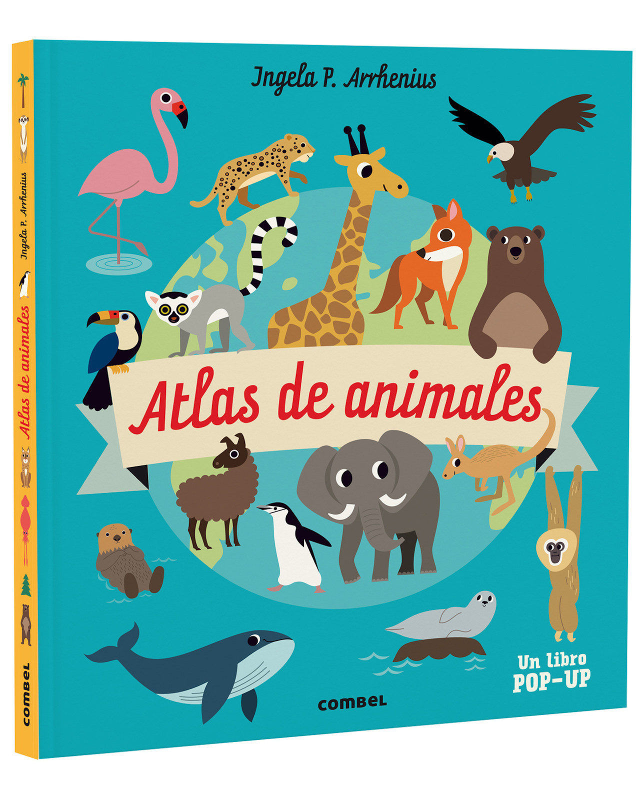 Foto 2 pulgar | Libro Atlas de Animales Editorial Combel Autor Ingela P. Arrhenius