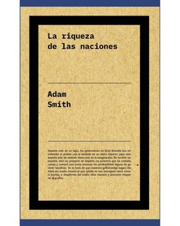 Foto 1 | Libro La Riqueza De Las Naciones - Biblioteca Nueva - Smith Adam