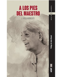 Foto 1 | Libro A Los Pies Del Maestro Edaf Jiddu Krishnamurti