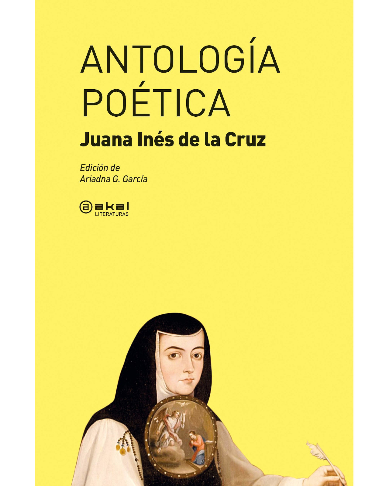 Foto 2 pulgar | Libro Antología Poética Editorial Akal Autor Juana Inés De La Cruz