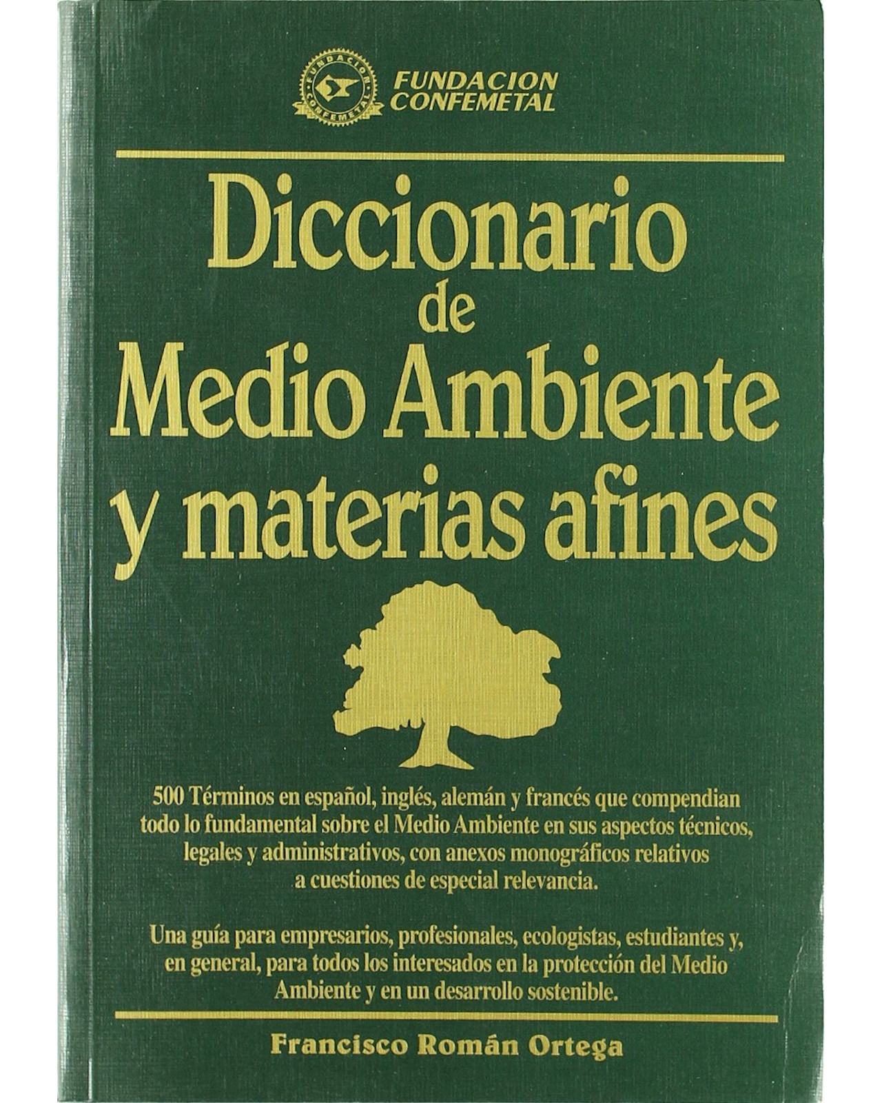 Foto 2 pulgar | Libro Diccionario De Medio Ambiente Y Materias Afines  Fundación Confemetal  Román