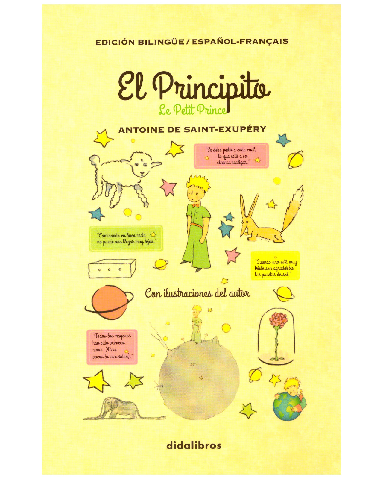 Foto 1 | Libro El Principito Bilingue Español - Francés Editorial Didalibros Autor Antoine de Saint-Exupery