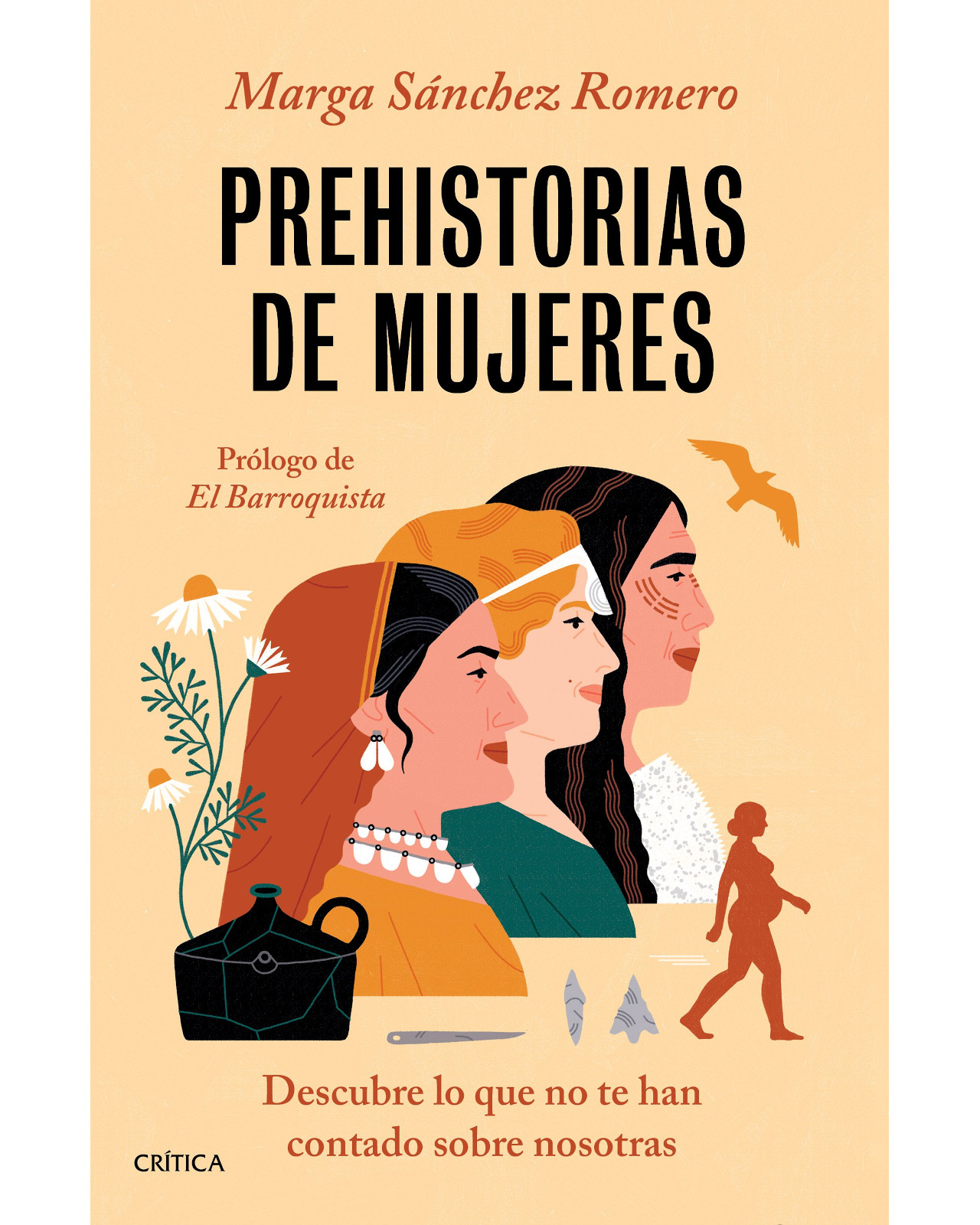 Foto 2 pulgar | Libro Prehistorias de Mujeres Editorial Crítica Autor Marga Sánchez Romero