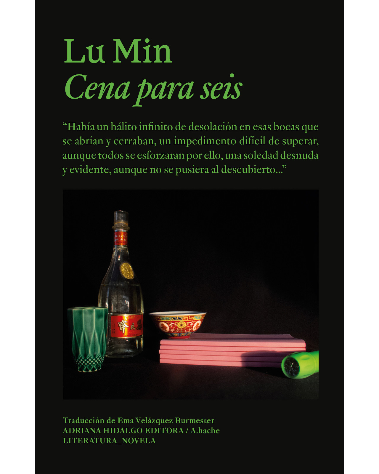 Foto 2 pulgar | Libro Cena para Seis Editorial Adriana Hidalgo Editora Autor Min Lu