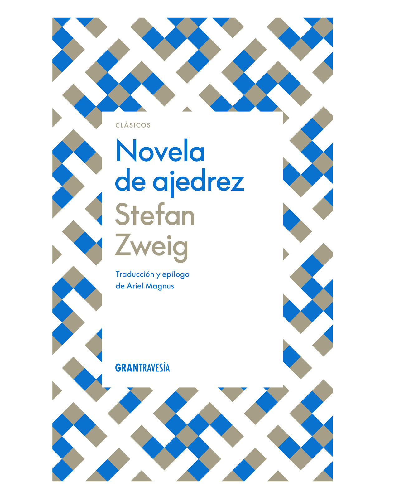 Libro Novela de Ajedrez Editorial Océano Gran Travesía Autor Zweig Stefan