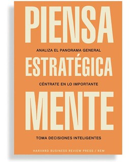 Foto 1 | Libro Piensa Estratégicamente Harvard Business Review Press