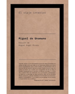 Foto 1 | Libro El Viaje Interior Editorial Biblioteca Nueva Autor Miguel de Unamuno