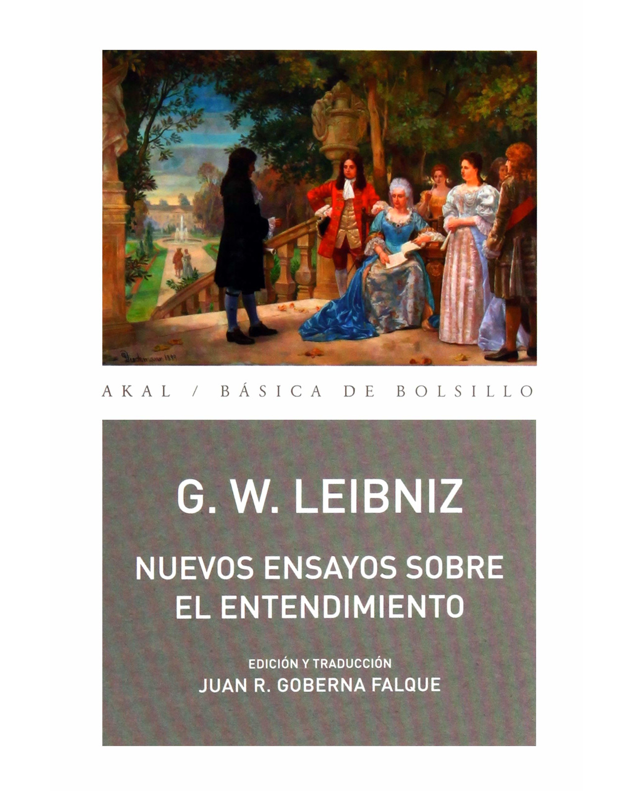 Foto 2 pulgar | Libro Nuevos Ensayos Sobre El Entendimiento Akal Leibniz G. W.