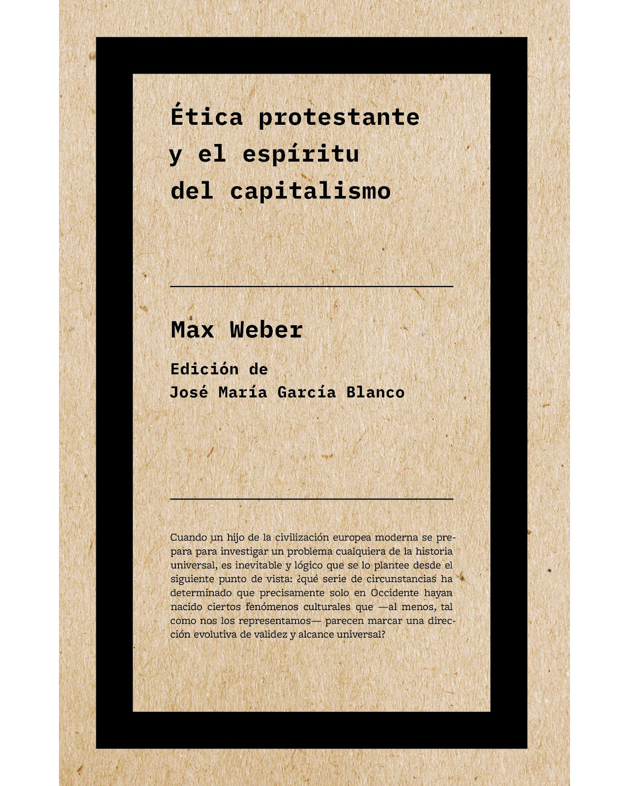 Foto 2 pulgar | Libro Ética Protestante y el Espíritu del Capitalismo Biblioteca Nueva Max Weber