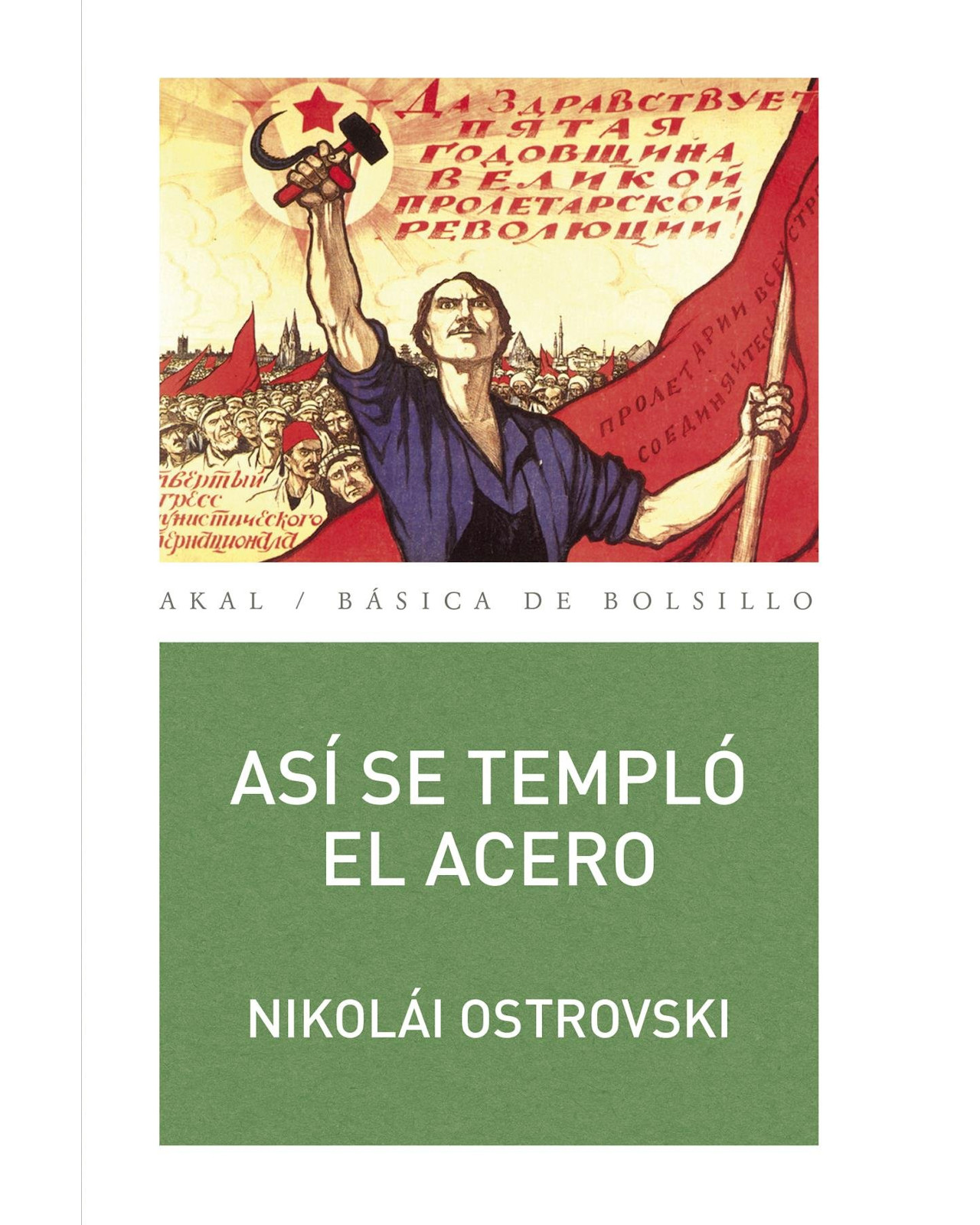 Foto 2 pulgar | Libro Así Se Templó El Acero - Akal - Nikolái Ostrovski