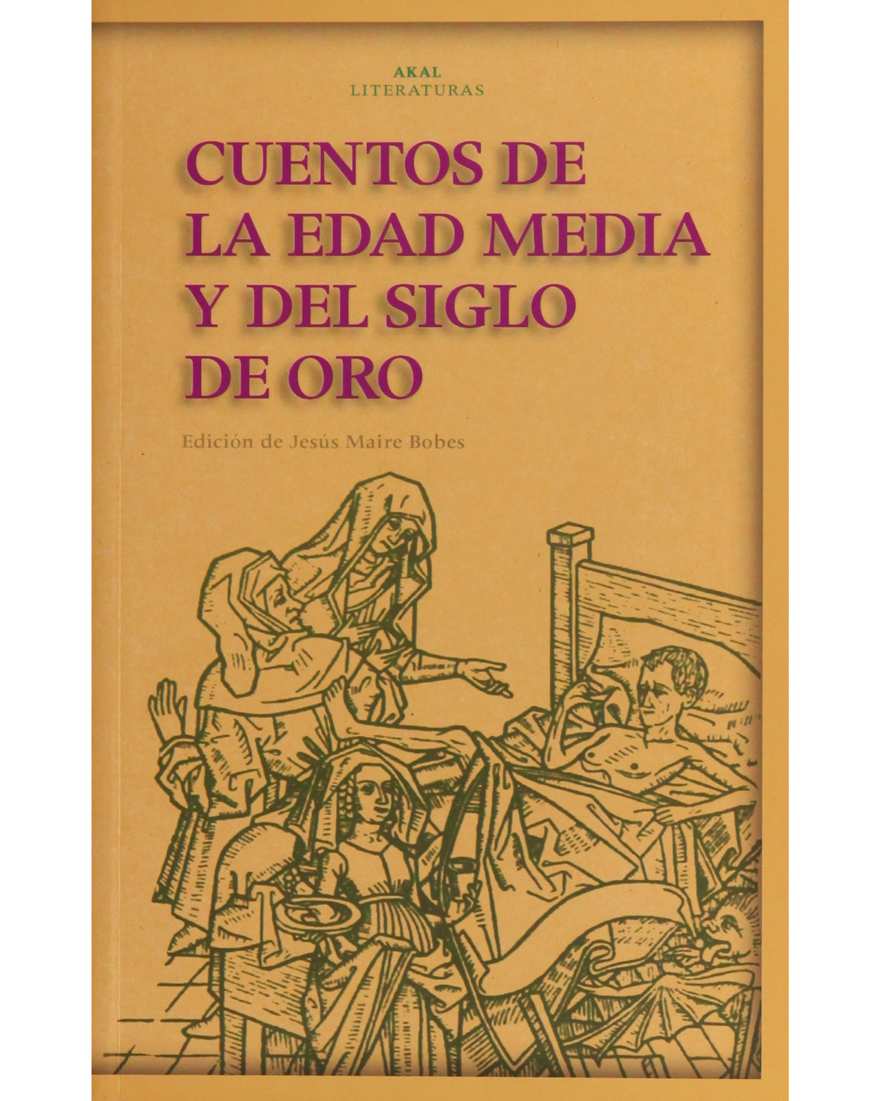 Foto 2 pulgar | Libro Cuentos de La Edad Media y Del Siglo De Oro - Akal - Anónimo
