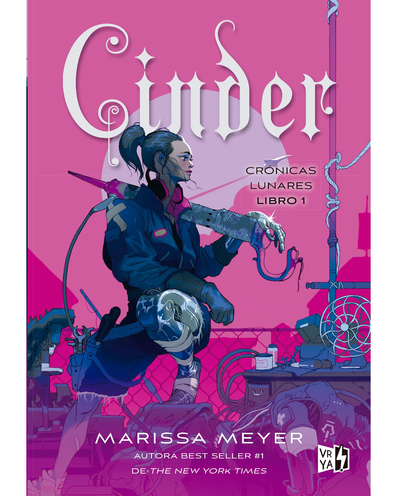 Foto 2 pulgar | Libro Cinder Editorial Vrya Autor Marissa Meyer