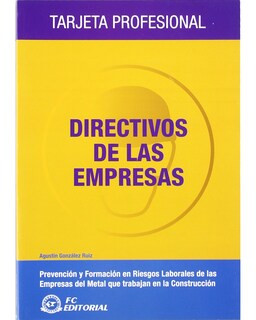 Foto 1 | Libro Directivos De Las Empresas Editorila Fc Autor Agustín González Ruiz