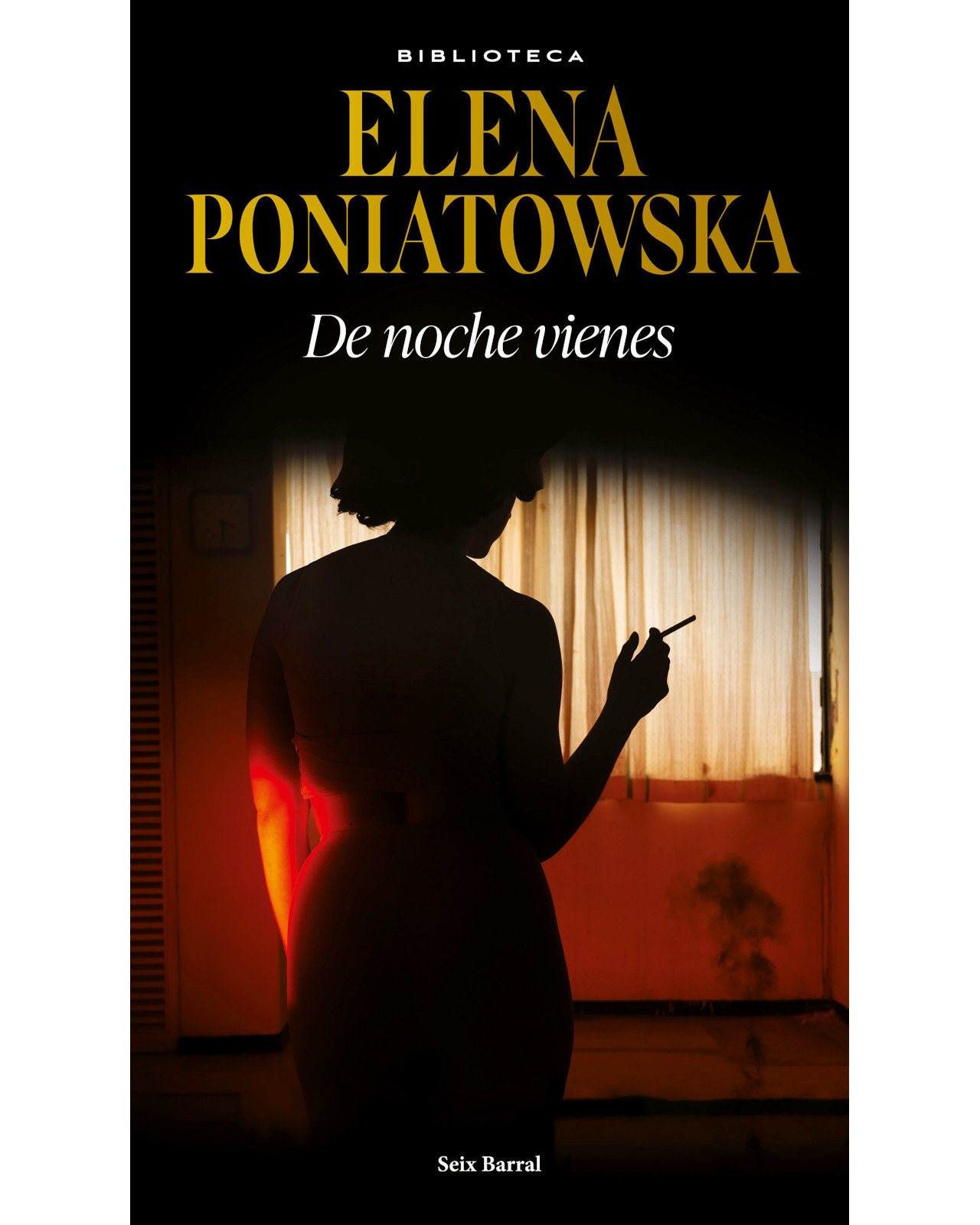 Foto 1 | Libro De Noche Vienes Editorial Seix Barral Autor Elena Poniatowska
