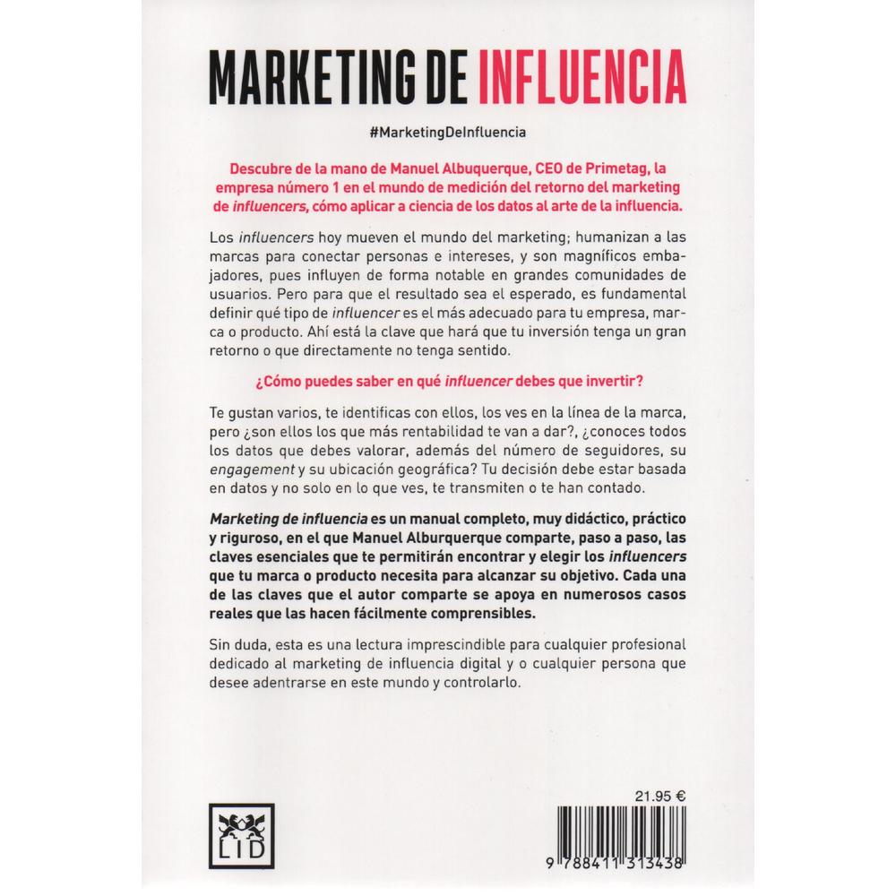 Foto 3 pulgar | Libro Marketing de Influencia