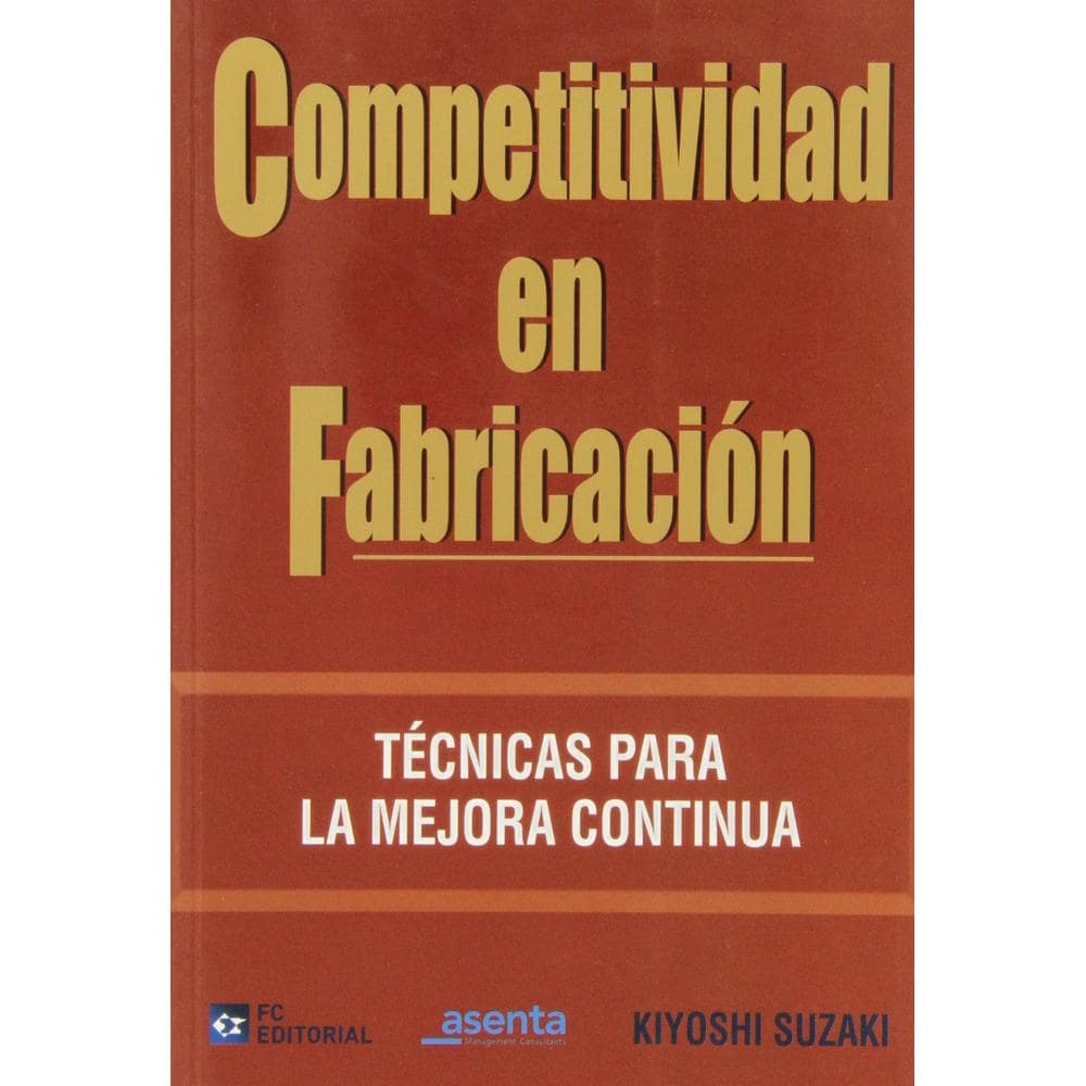 Libro Competitividad en Fabricación $1,080