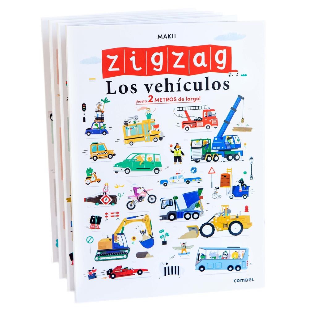 Foto 2 pulgar | Libro Zigzag Los Vehículos