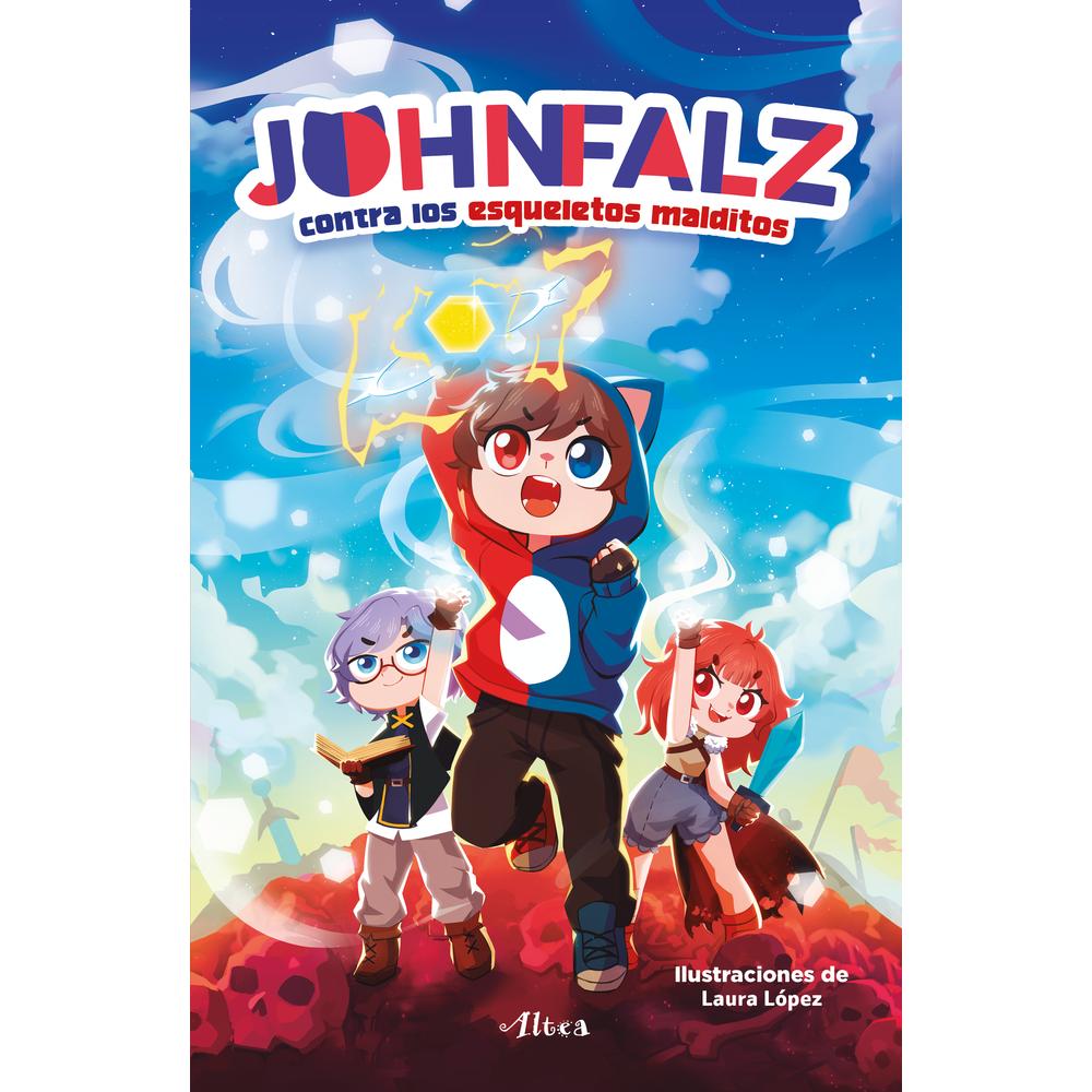 Libro Johnfalz Contra los Esqueletos Malditos Editorial Altea