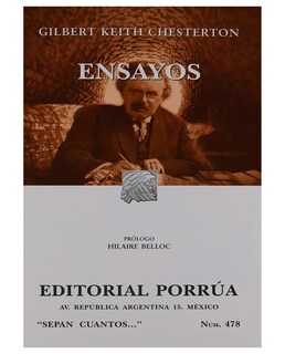 Foto 1 | Libro Ensayos- Editorial Porrúa - Chesterton, Gilbert Keith